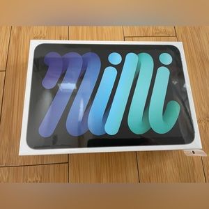 iPad mini (6th Gen) 64GB Wi-Fi - Space Gray NIB, Never -opened.